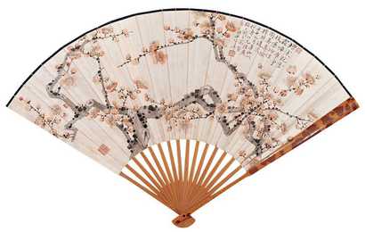 高野侯 红梅 成扇